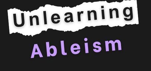 Unlearning Ableism Logo